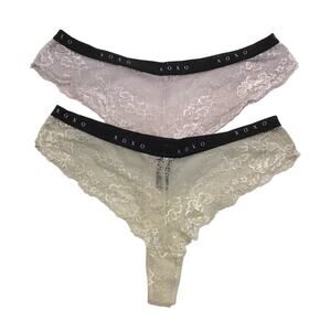 XOXO Lace Hiphugger Underwear Set